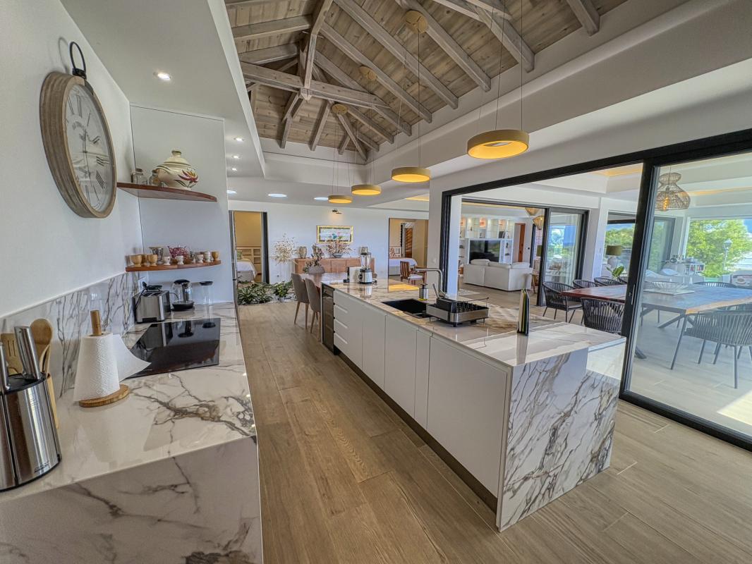 15.Location villa piscine Saint François Guadeloupe_cuisine